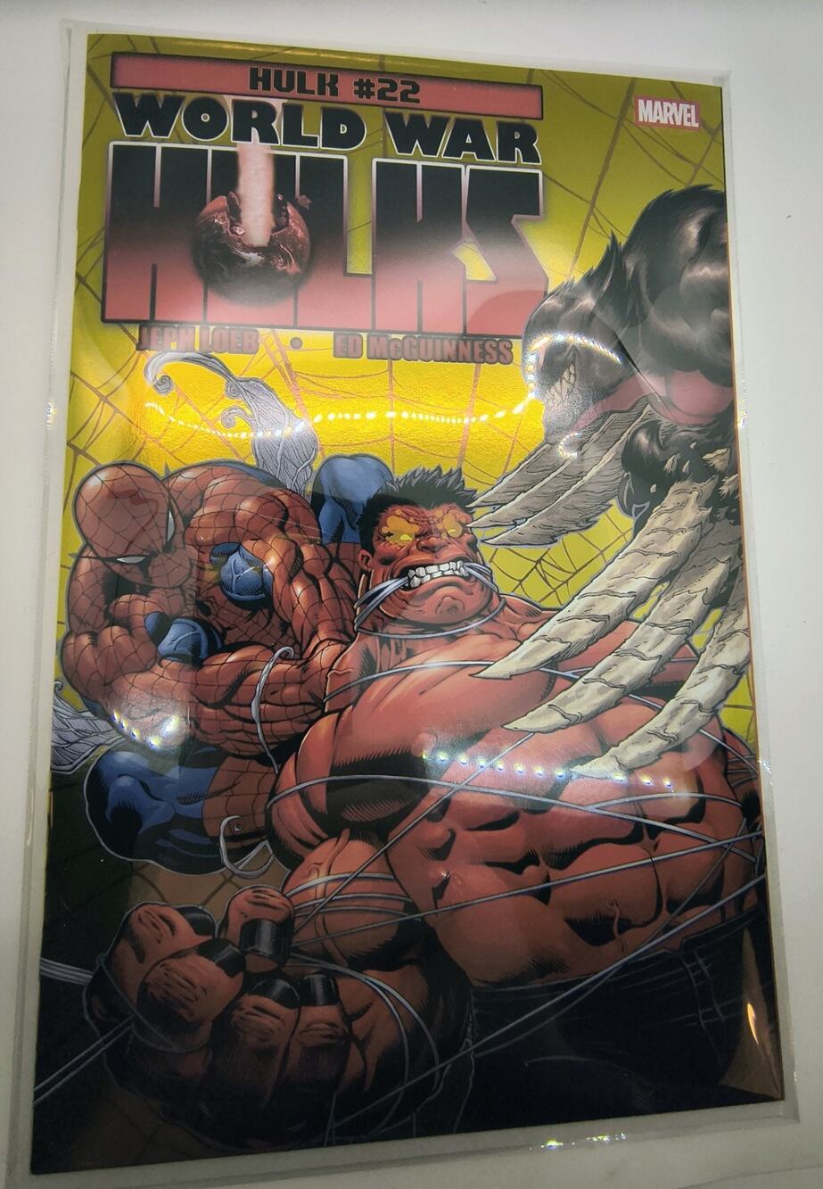 Hulk #22 Gold Foil Whatnot Exclusive Variant - Red Hulk - Limited to 300 NM